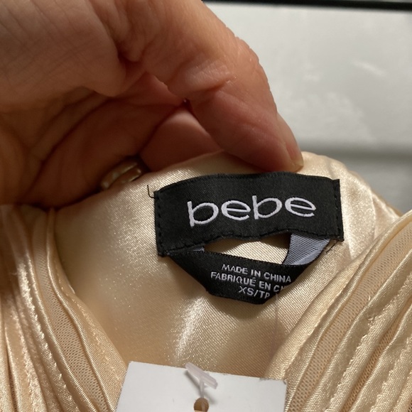 Size XS Bebe Expressive Embellished Binding Dress - Picture 3 of 7